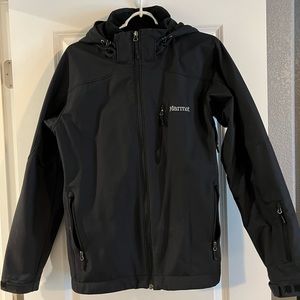 Marmot hooded soft shell jacket men’s medium